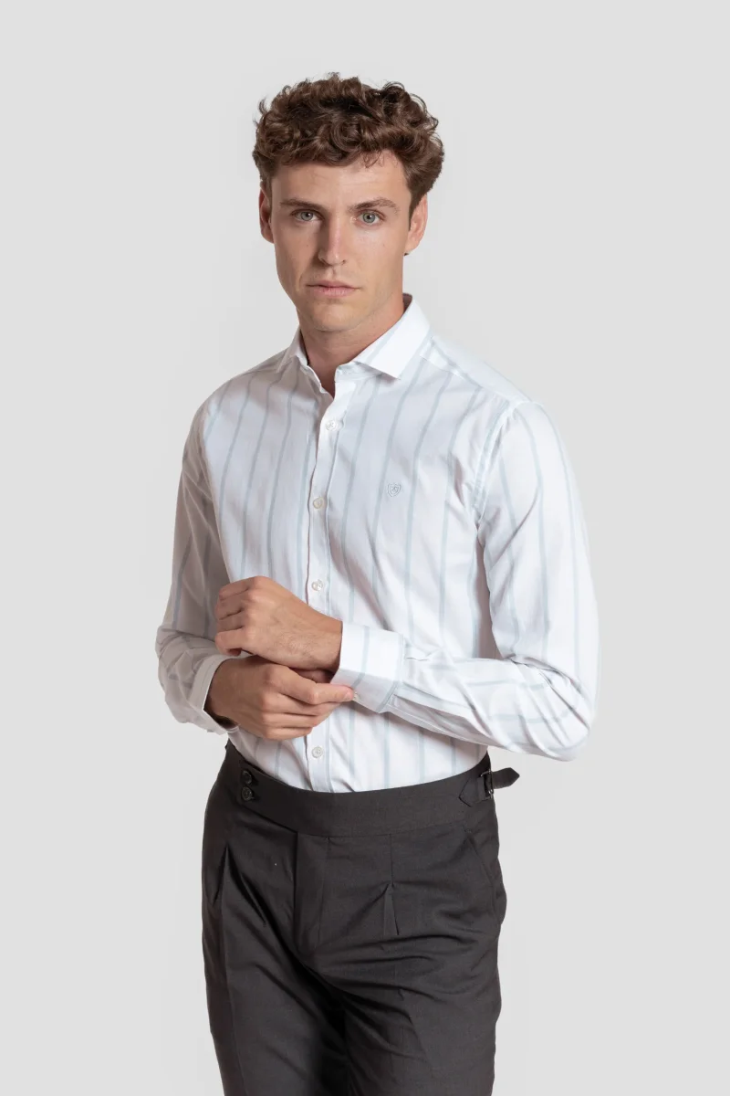 Camisa Rayas Blanca - Imagen 3