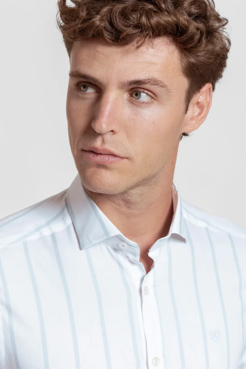 Camisa Rayas Blanca - Imagen 4