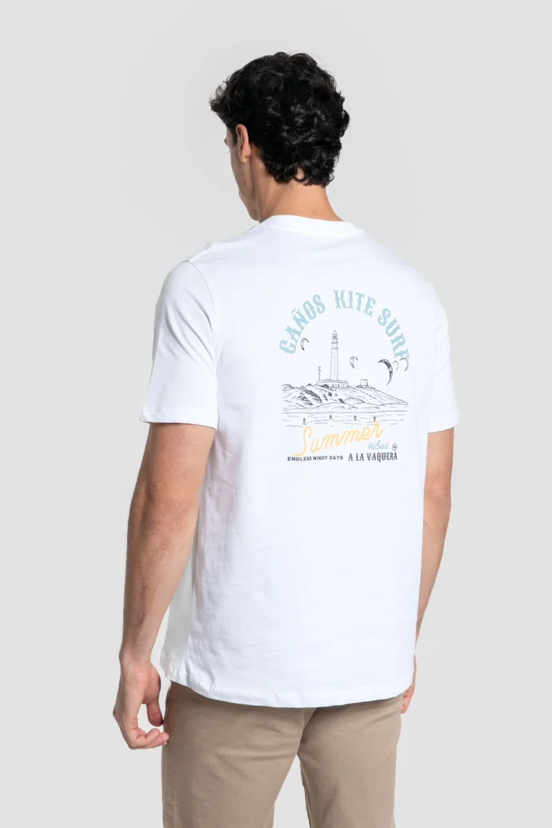 Camiseta Caños Blanca - Imagen 2