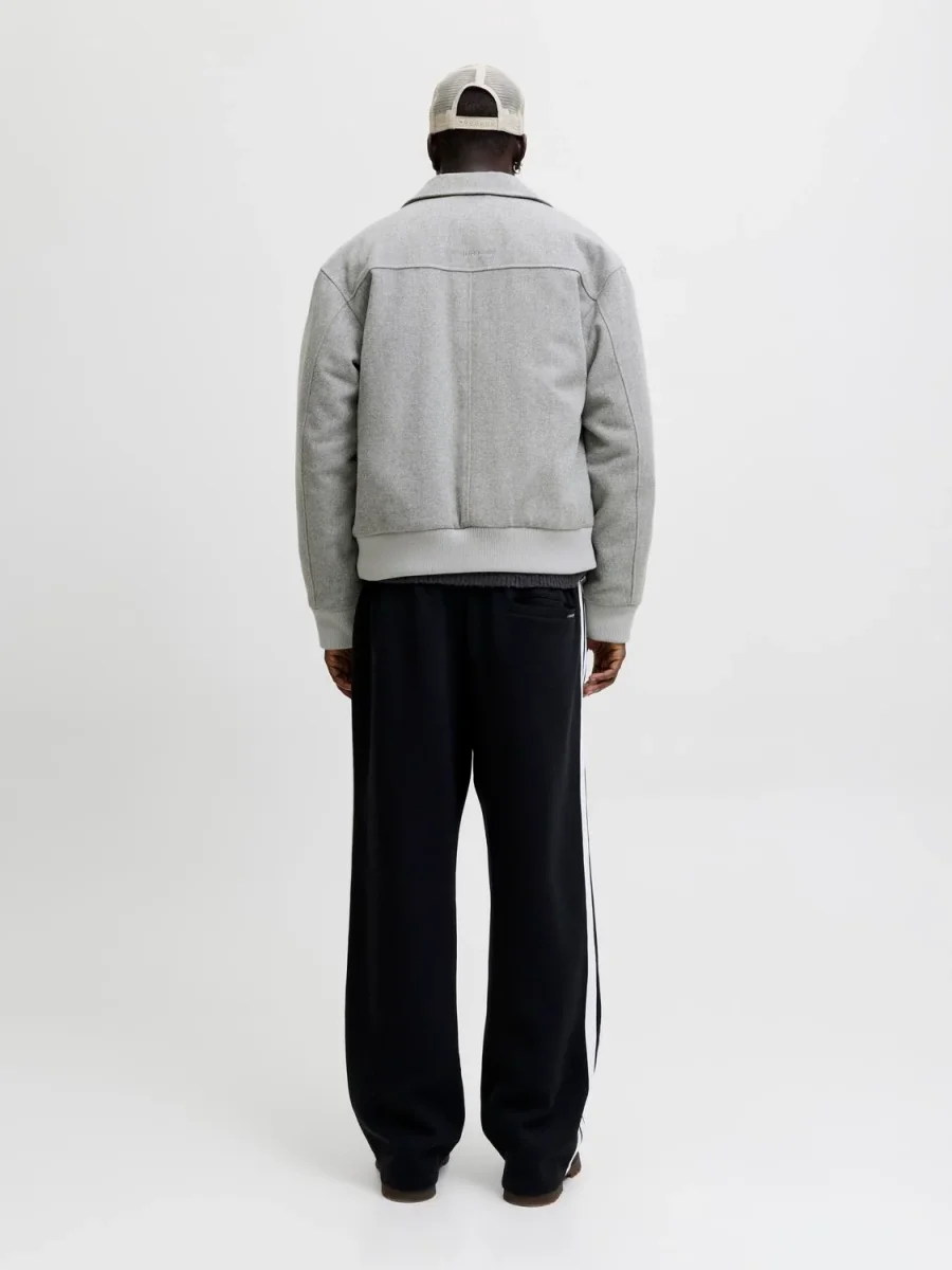 CAMPERA BOMBER COVER - Grey Melange - Imagen 5