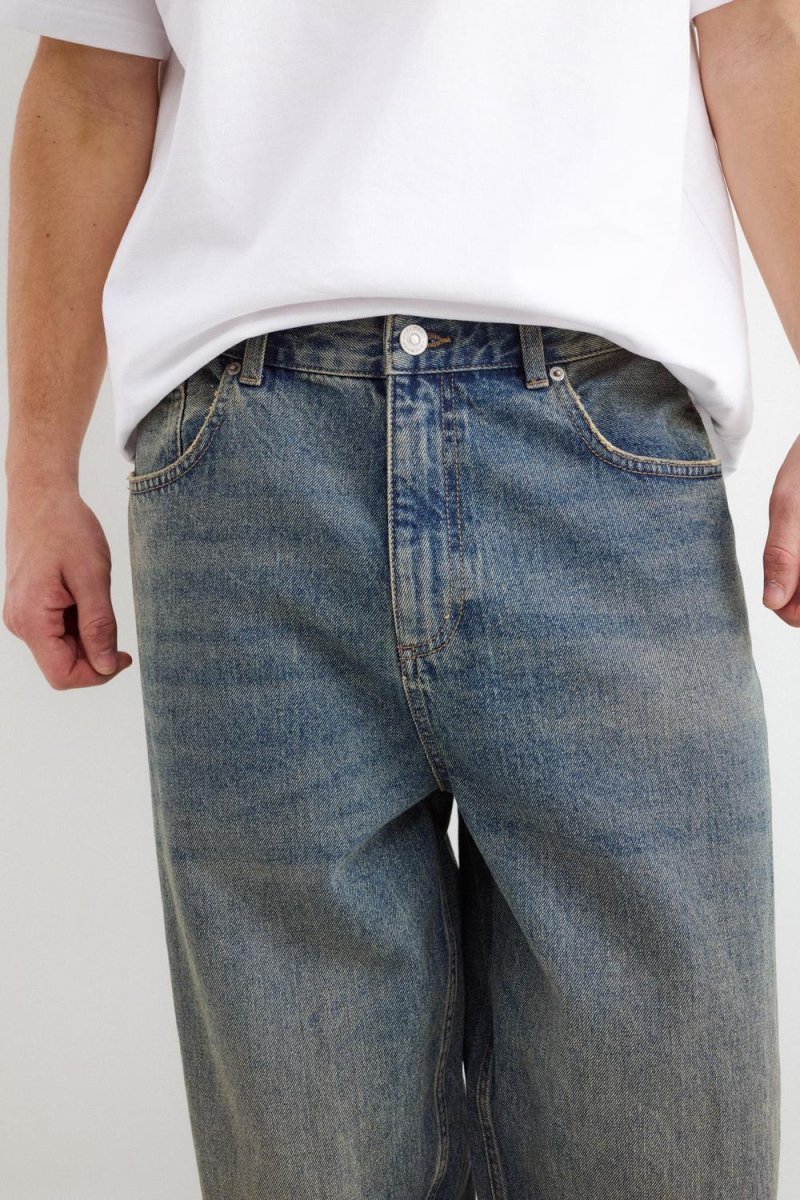 JEAN LOOSE BMK-Dark Blue Denim - Imagen 4