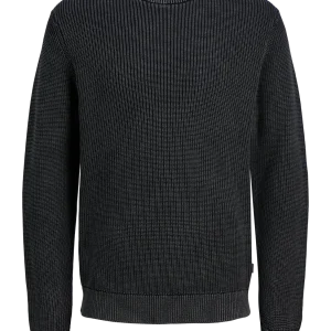 SWEATER TEJIDO BASICO ANAKA - Black