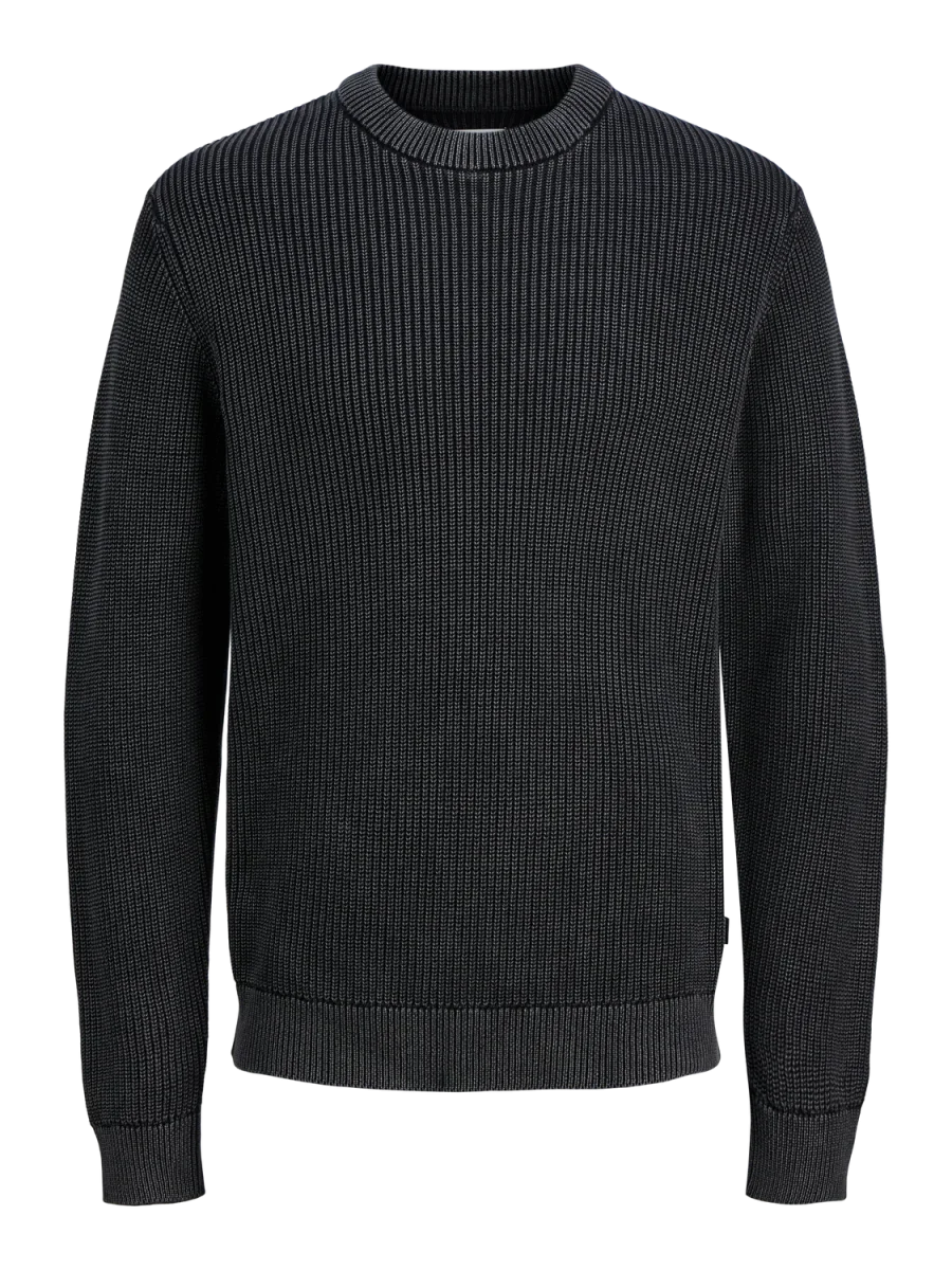 SWEATER TEJIDO BASICO ANAKA - Black