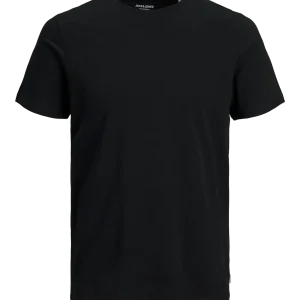 CAMISETA BÁSICA REGULAR MANGA CORTA ORGANIC - Black Detail:SLIM