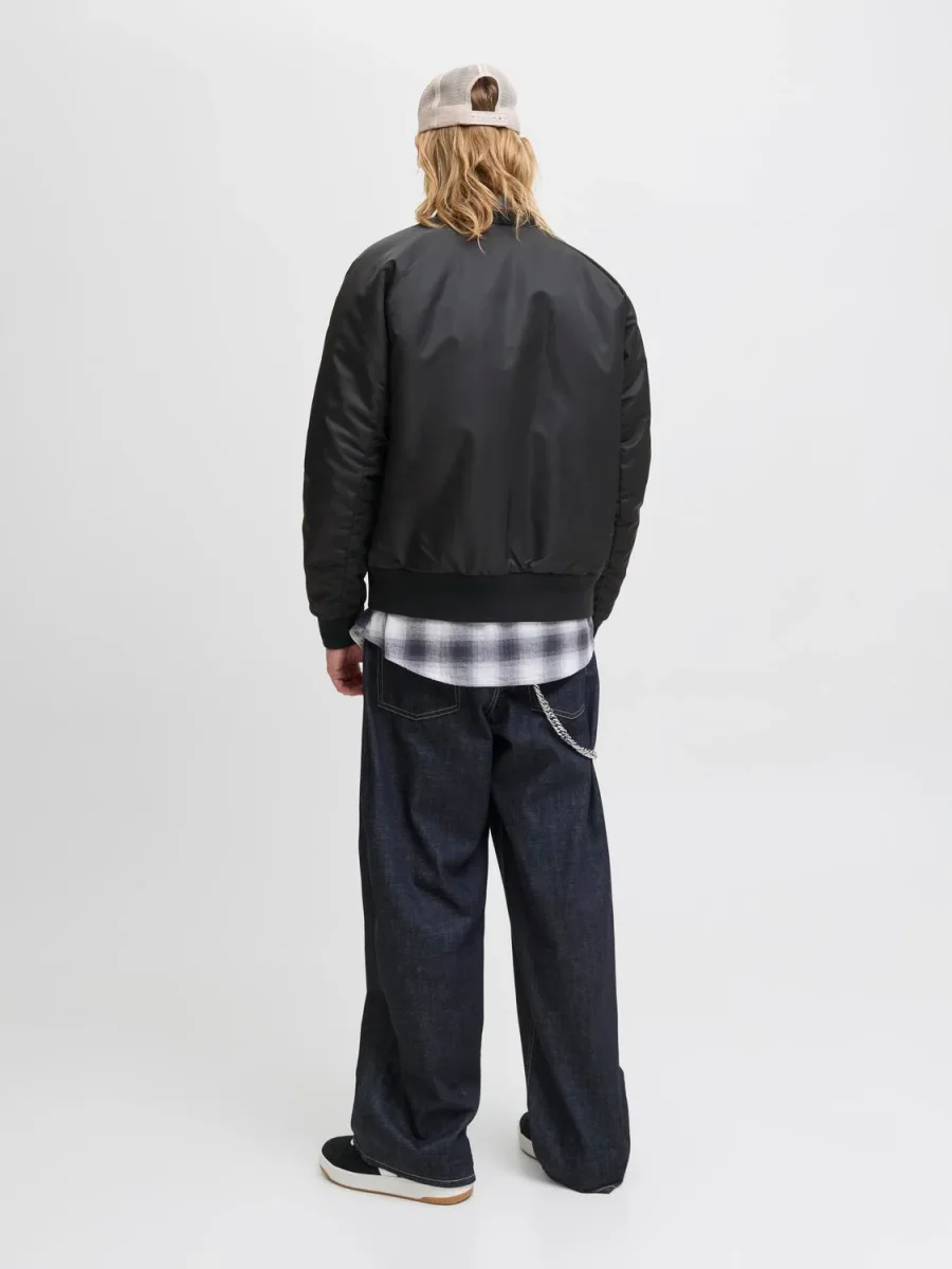 CAMPERA BOMBER MOTION - Black - Imagen 5