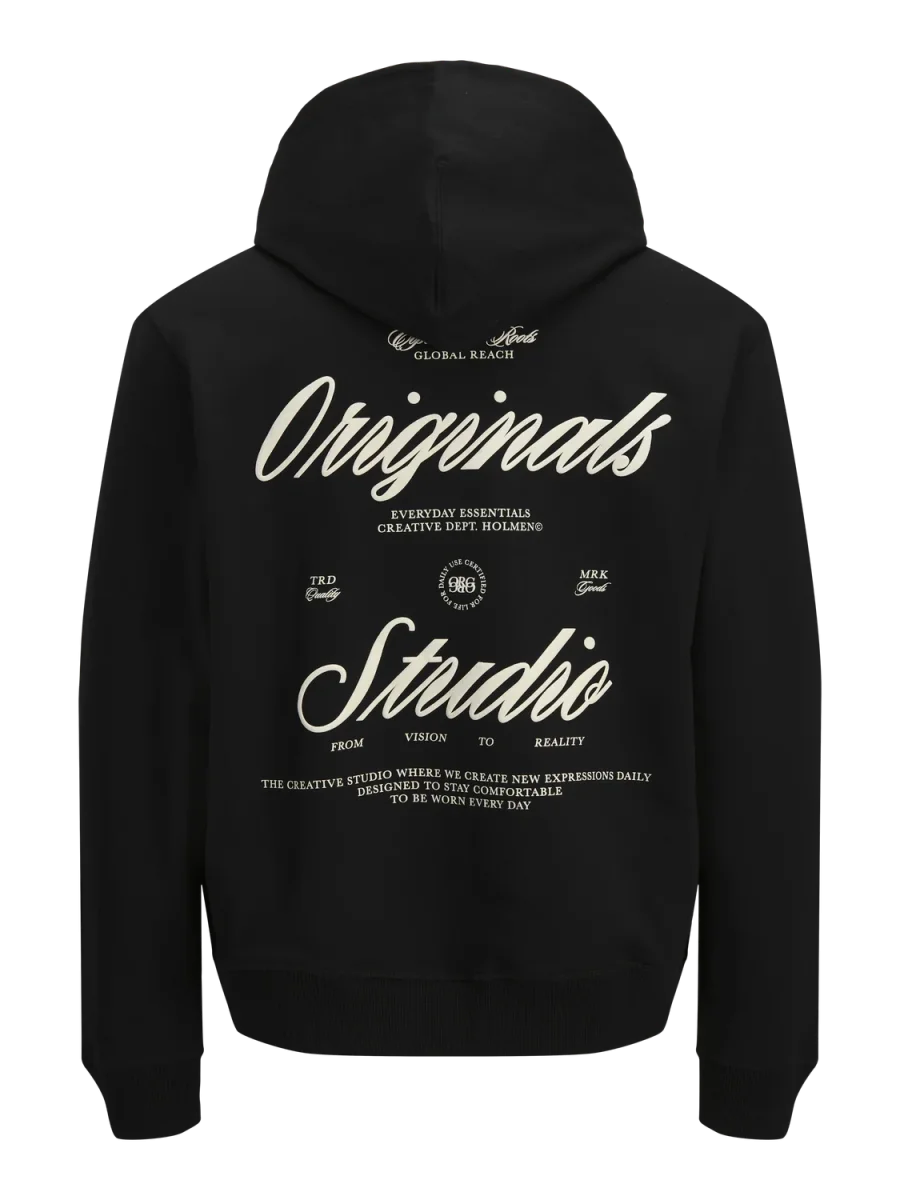 CANGURO RELAXED ESTAMPADO NORREBRO JNR - Black Detail:AW26 - Imagen 7