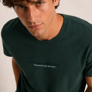 Camiseta Horse Racing Verde