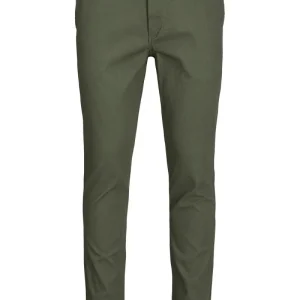 PANTALÓN CHINO SLIM TIRO MEDIO MARCO - Dusty Olive