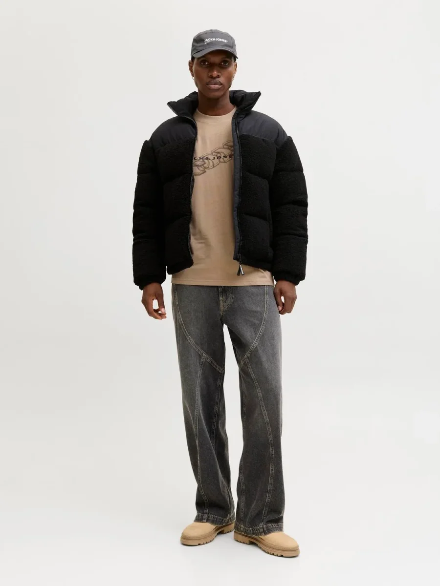 CAMPERA PUFFER FLARE - Black - Imagen 3