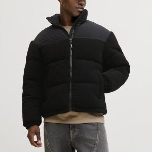 CAMPERA PUFFER FLARE - Black