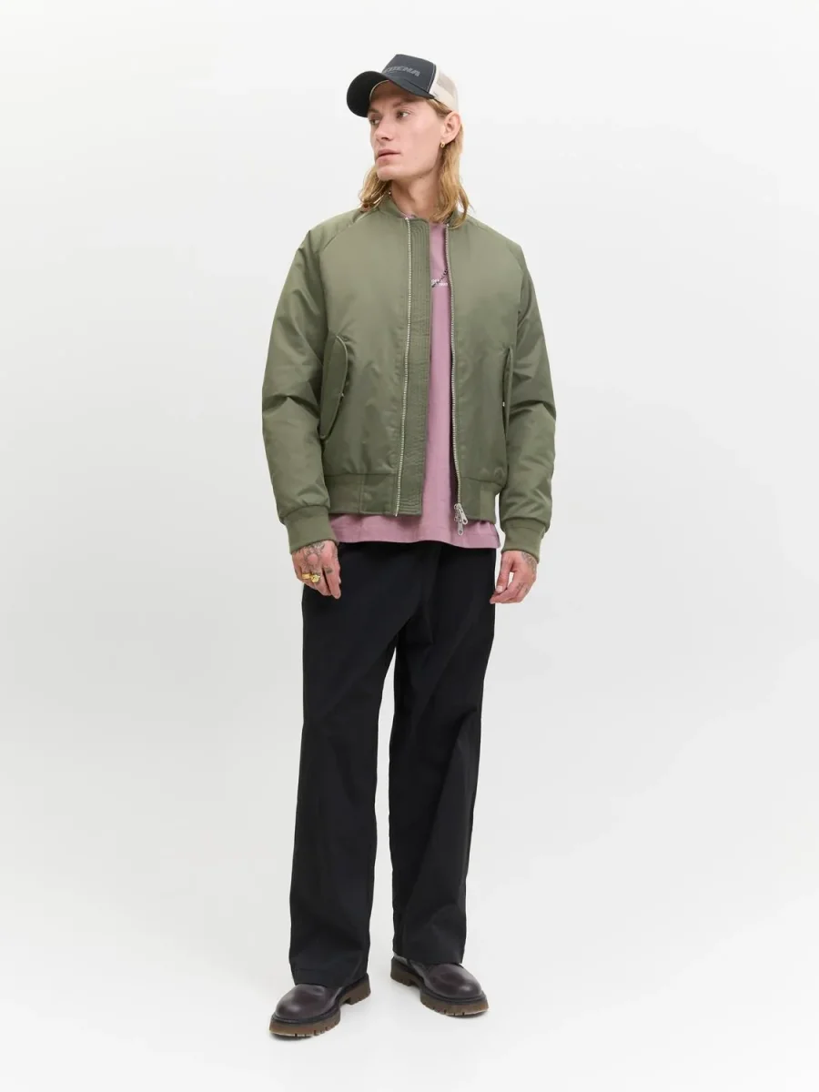 CAMPERA BOMBER MOTION - Grape Leaf - Imagen 3
