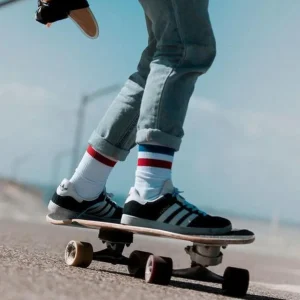 Calcetines MID HIGH - American Pride I White
