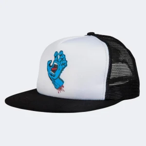 Gorra Santa Cruz CLASSIC HAND MESH  - WHITE BLACK