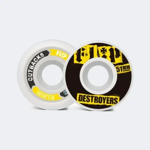 Ruedas Flip CUTBACK DESTROYERS 51mm 99a Black