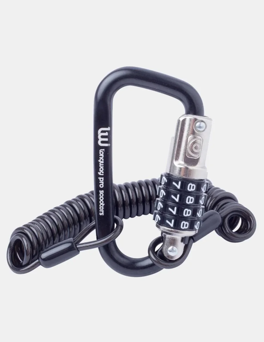 Candado CARABINER - Black - Imagen 2