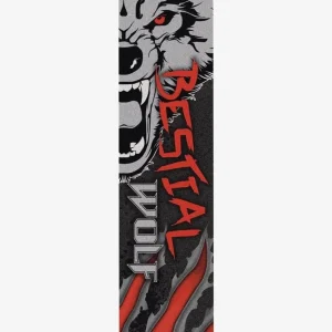 Lija BESTIAL WOLF - Wolf gris/rojo