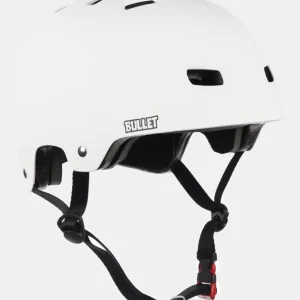 Casco BULLET DELUXE T35 54/57-58/61 - Blanco Mate