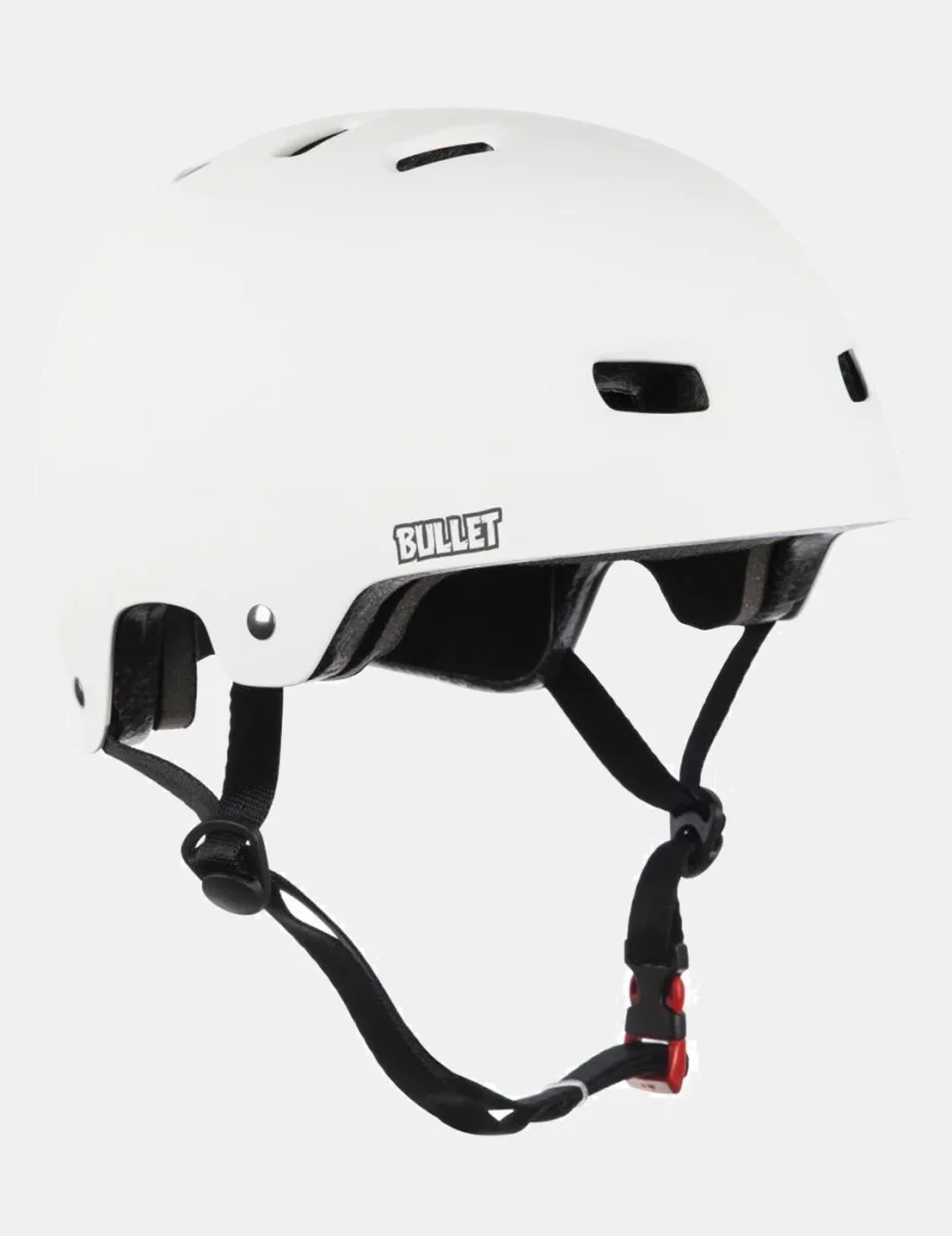 Casco BULLET DELUXE T35 54/57-58/61 - Blanco Mate - Imagen 2