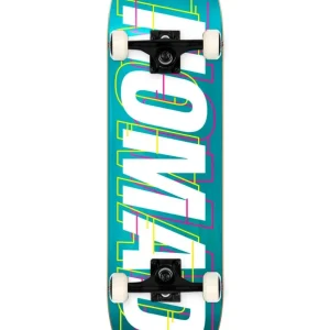 Skate Completo GLITCH 7.875' - Teal