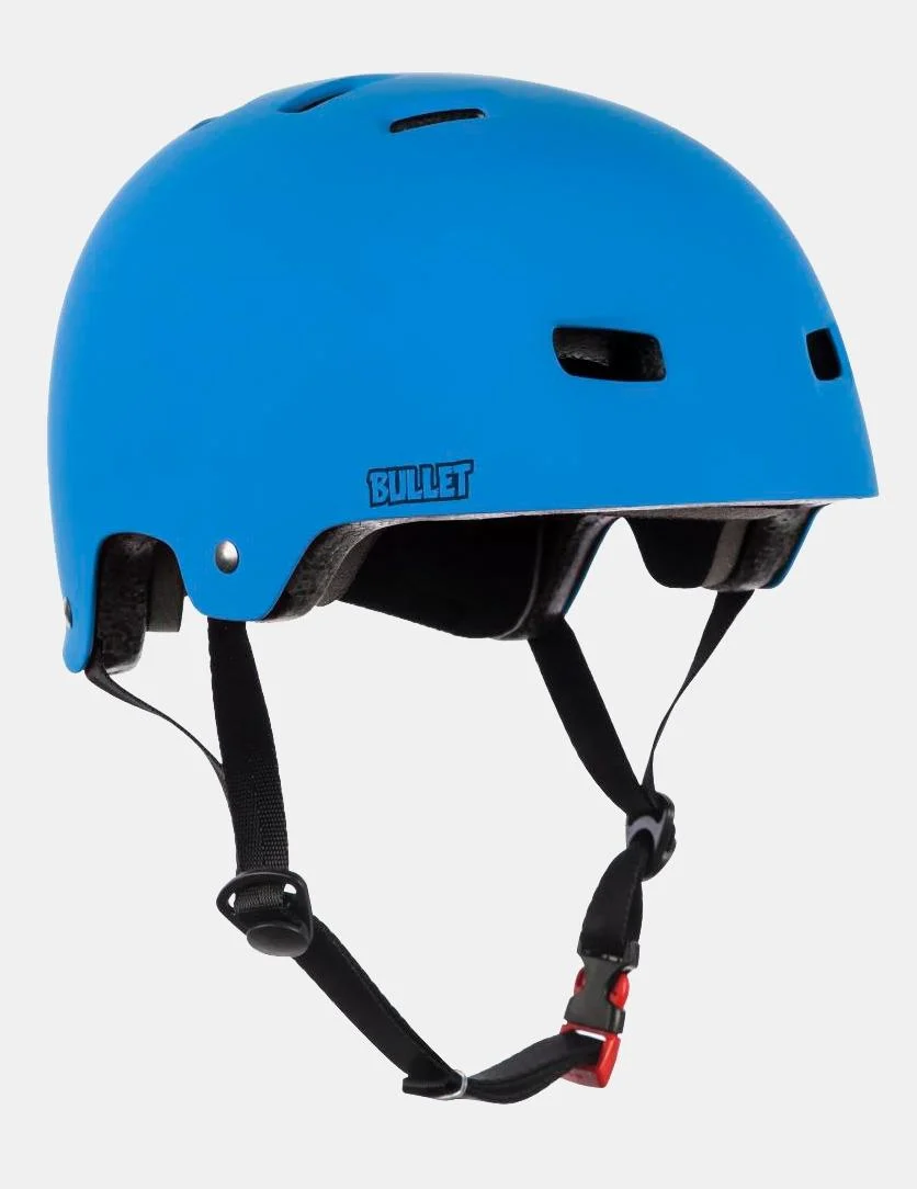 Casco BULLET DELUXE - Azul Mate (JUNIOR) - Imagen 2