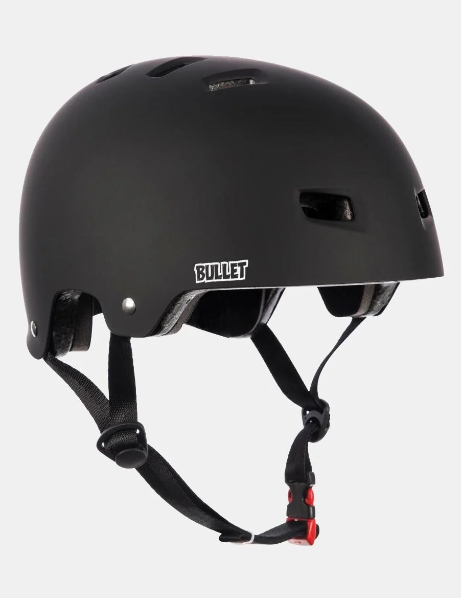 Casco BULLET DELUXE - Negro Mate (JUNIOR) - Imagen 2