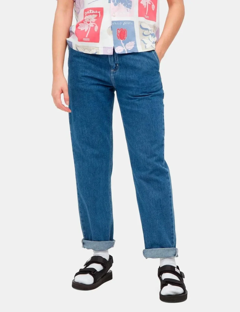 Pantalón W' PIERCE - Blue - Imagen 2