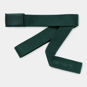 Cinturón CARHARTT WIP SCRIPT TONAL - Hemlock Green  Thyme