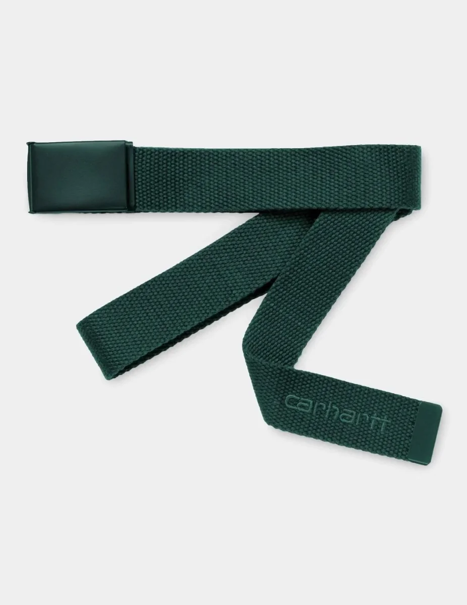 Cinturón CARHARTT WIP SCRIPT TONAL - Hemlock Green Thyme - Imagen 2
