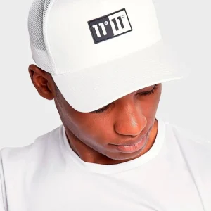 Gorra ELEVEN DEGREES DOMINO TRUCKER - White