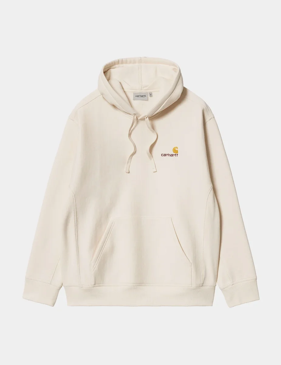 Sudadera Capucha CARHARTT WIP AMERICAN SCRIPT - Natural - Imagen 6