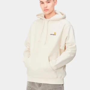 Sudadera Capucha CARHARTT WIP AMERICAN SCRIPT - Natural