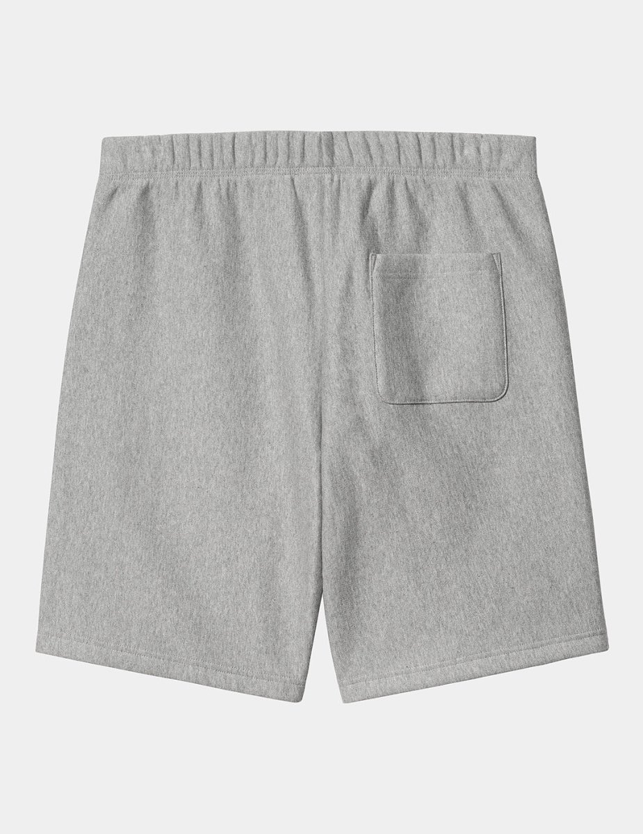 Bermuda CARHARTT WIP AMERICAN SCRIPT - Grey Heather - Imagen 3