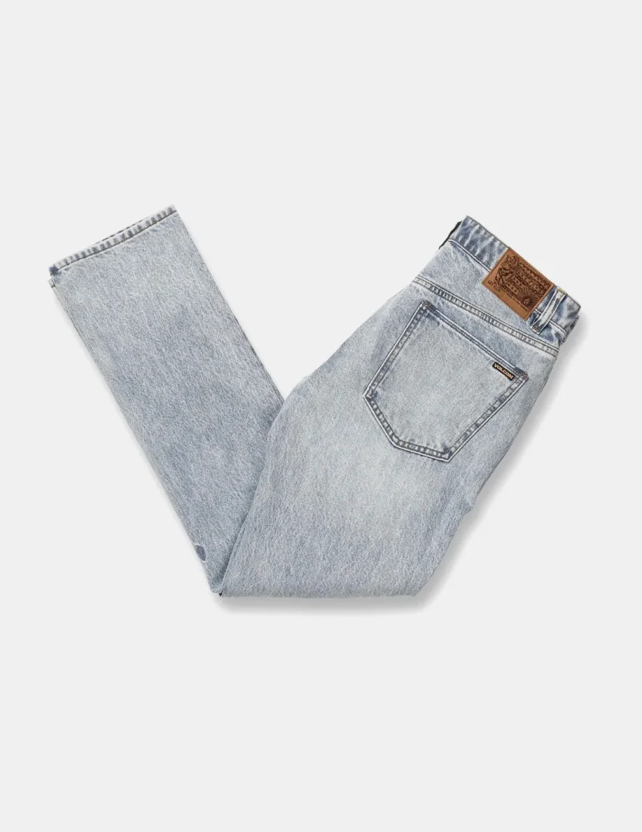 Pantalón VOLCOM VORTA DENIM - Heavy Worn Faded - Imagen 7