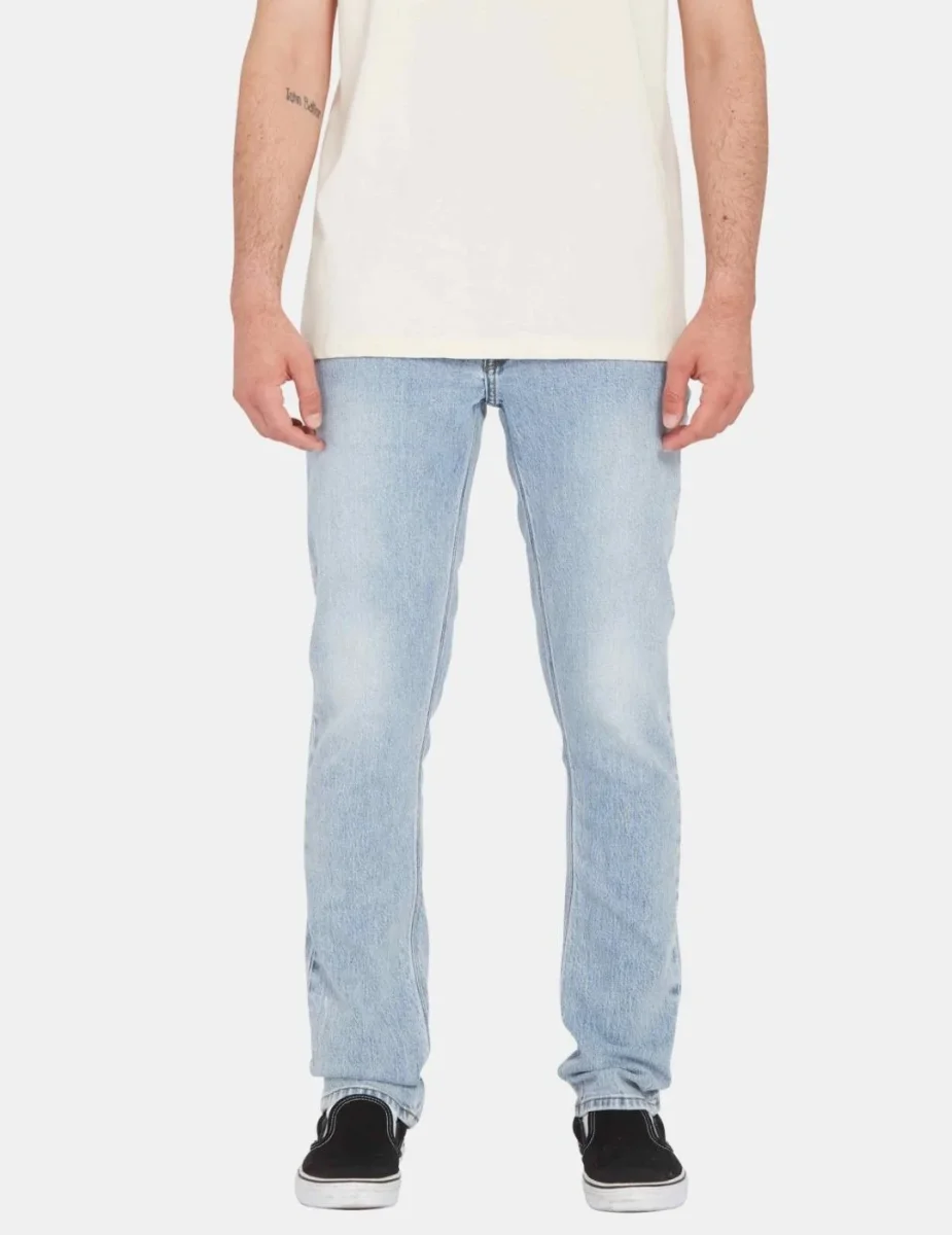 Pantalón VOLCOM VORTA DENIM - Heavy Worn Faded - Imagen 2