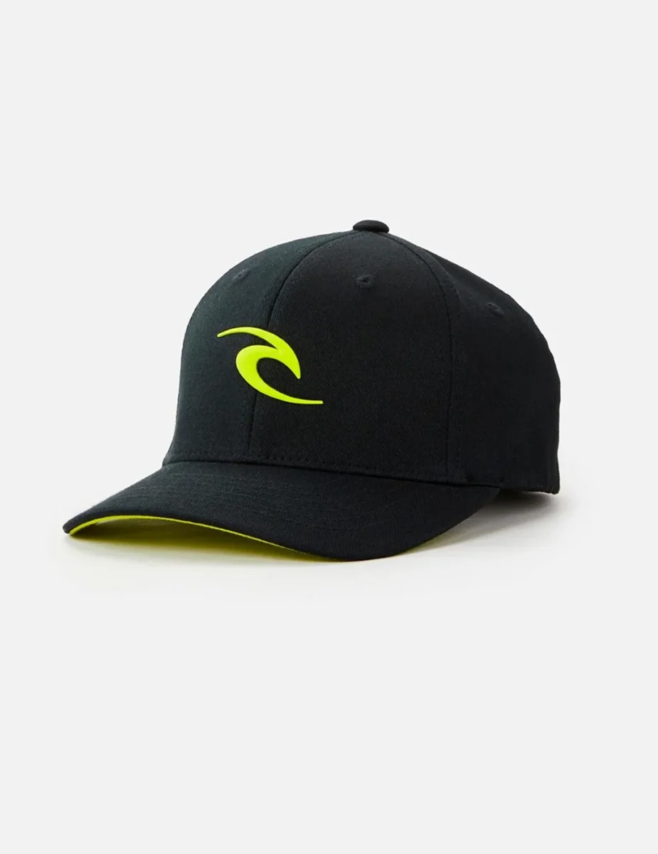 Gorra TEPAN FLEXFIT - Black/Lime - Imagen 2