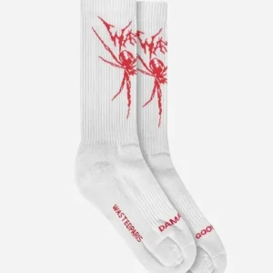 Calcetines WASTED PARIS SICK - Blanco