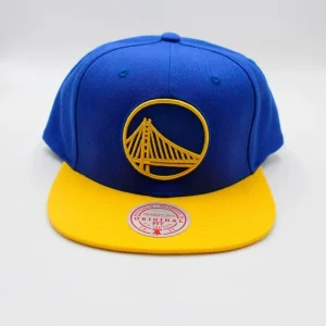 Gorra MITCHELL & NESS GOLDEN STATE WARRIORS - Royal/Yellow
