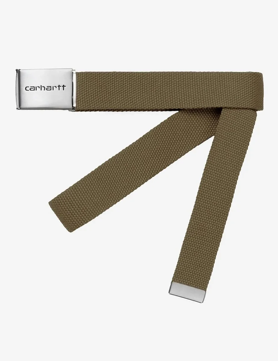 Cinturón CARHARTT WIP CLIP CHROME - Highland - Imagen 2