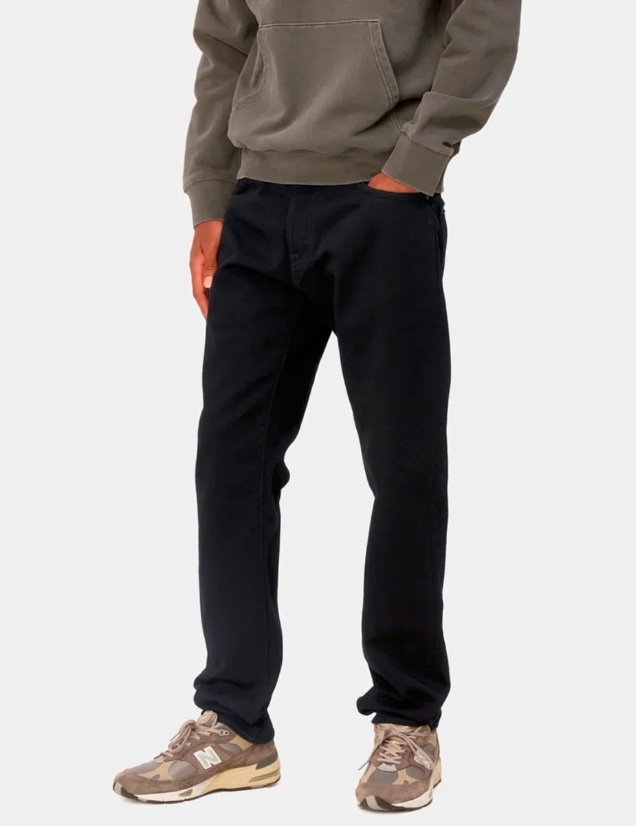 Pantalón CARHARTT WIP KLONDIKE - Black - Imagen 4