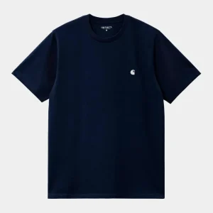 Camiseta CARHARTT WIP MADISON - Dark Navy / White