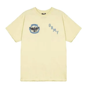 Camiseta GRIMEY CAUSING PANIC THE MECHA - Cream