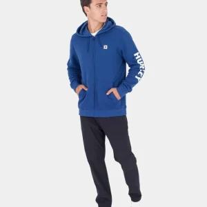 Sudadera Capucha Abierta HURLEY ICON BOXED - Blue Void