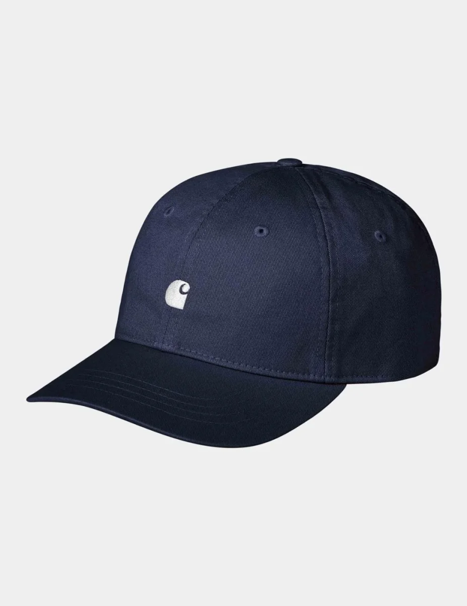 Gorra CARHARTT WIP MADISON LOGO - Force Blue/White - Imagen 2