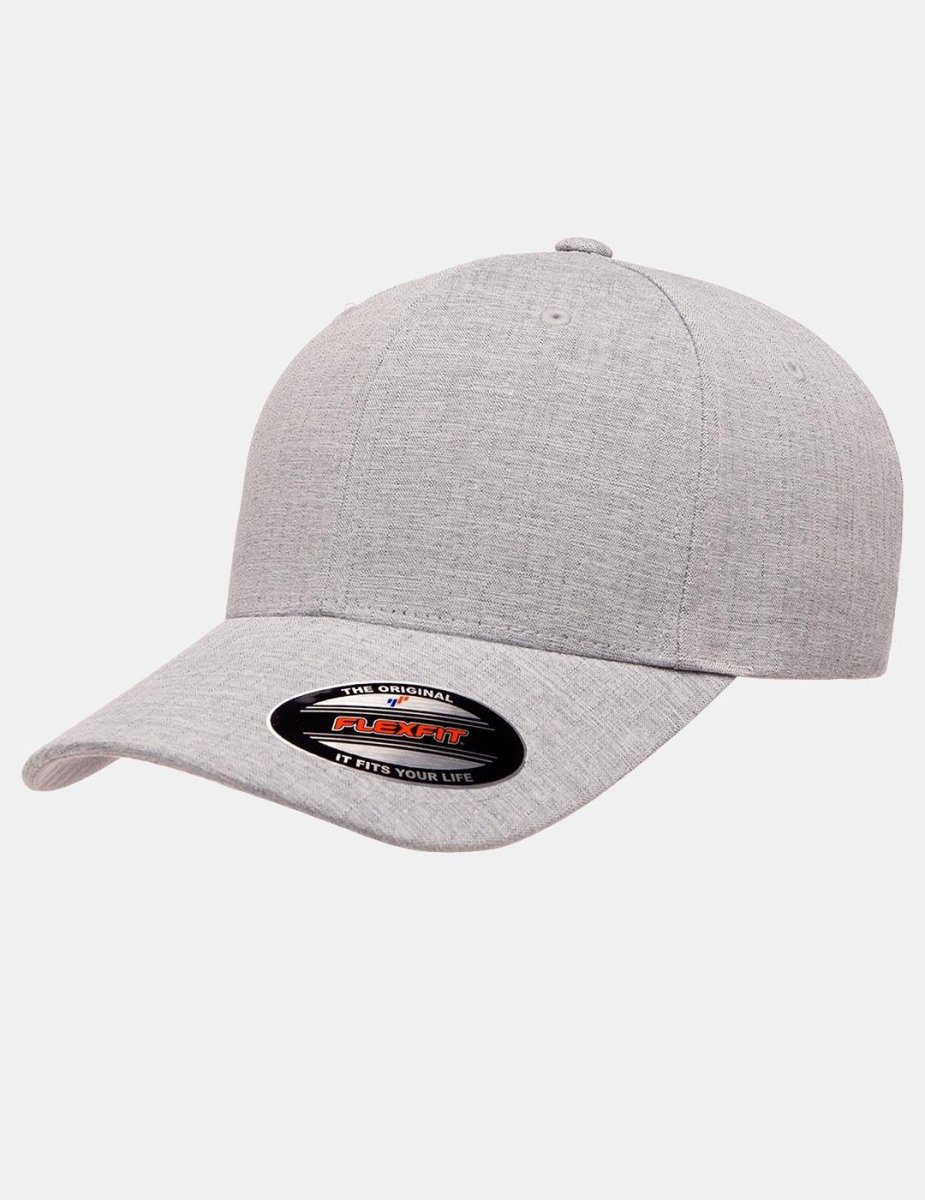 Gorra FLEXFIT HEATHERLIGHT - Melange Silver - Imagen 2
