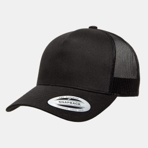 Gorra FLEXFIT 5-PANEL RETRO TRUCKER - Black