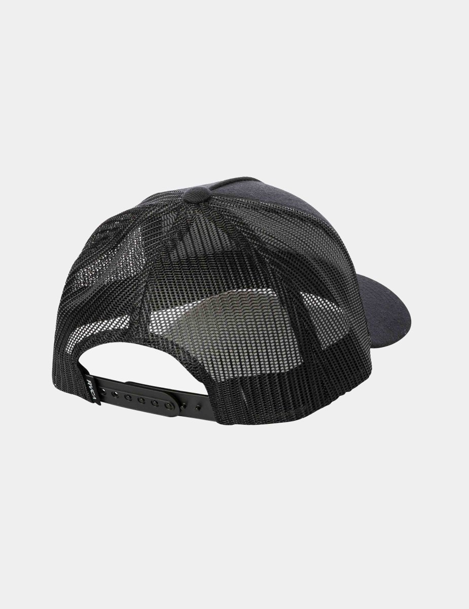 Gorra RVCA TICKET TRUCKER - Black - Imagen 3