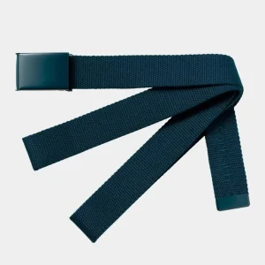 Cinturón CARHARTT WIP SCRIPT TONAL - Duck Blue