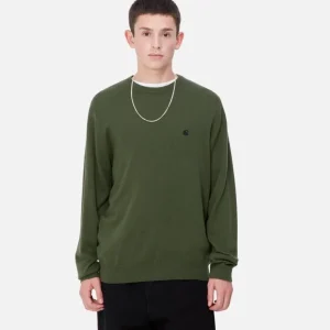 Jersey CARHARTT WIP MADISON - Tarragon / Black