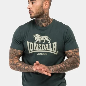 Camiseta LONSDALE ST. ERNEY - Green/Green