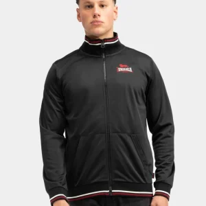Chaqueta LONSDALE IRTHING - Black/Red/Ecru